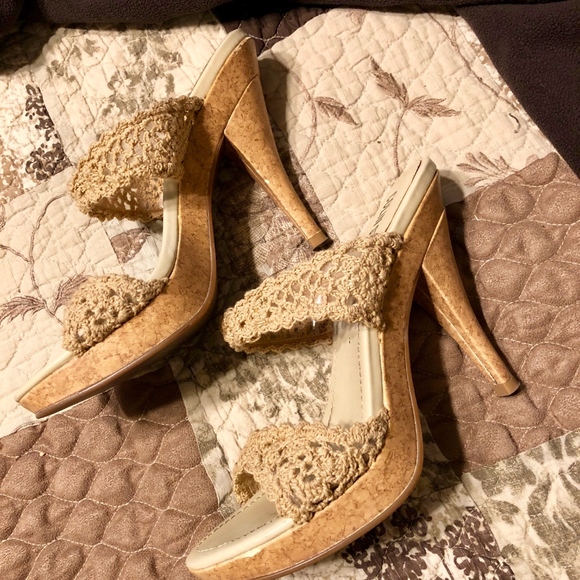 Colin Stuart Shoes - Colin Stuart Macrame Heels